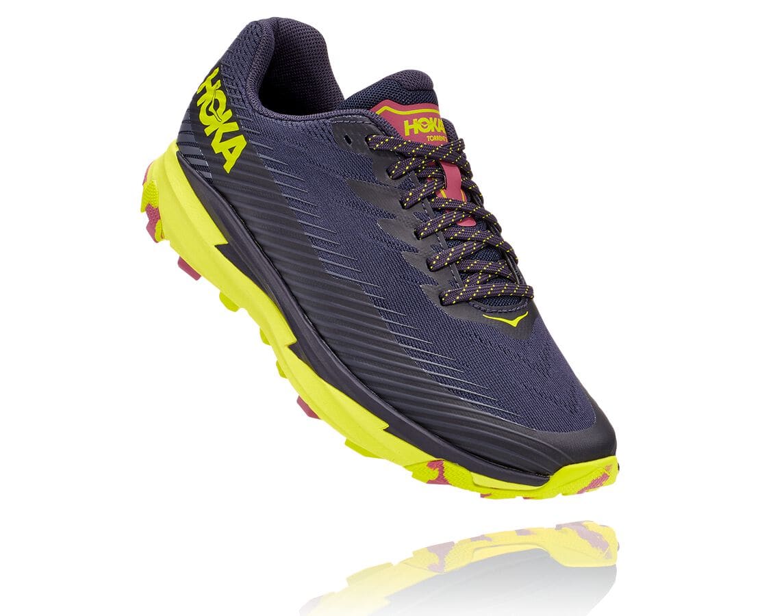 Hoka One One Torrent 2 Philippines - Womens Trail Running Shoes - Deep / Rose | RN8079216